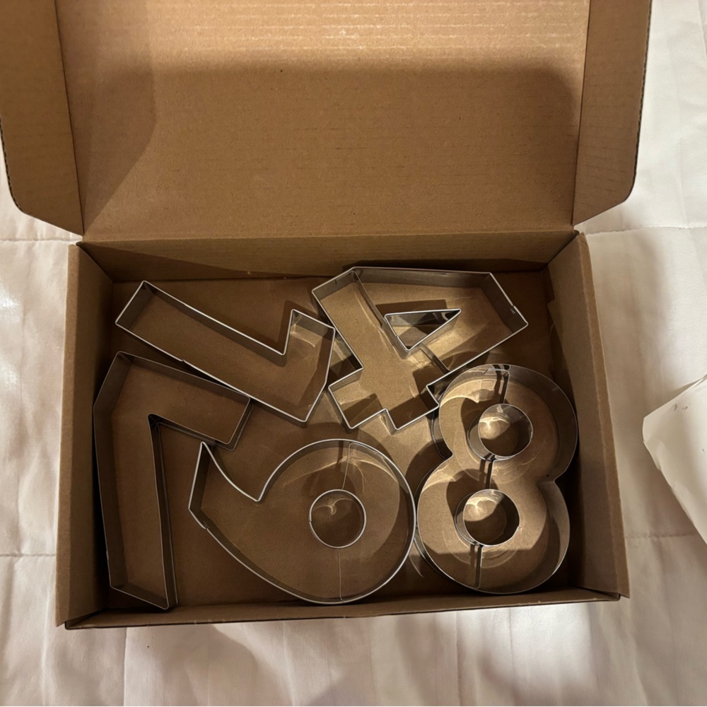 Numbers Cookie Cutter Set - Picture 3 of 9
